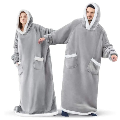 Giant Cozy Hooded Blanket Hoodie